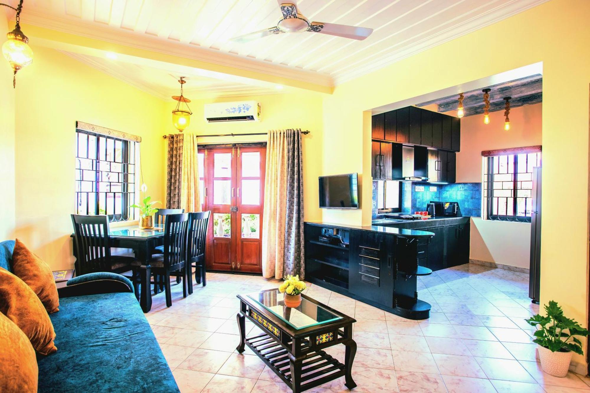 'Golden Sea Pearl' 1 Bhk Beach Apartment Benaulim Εξωτερικό φωτογραφία